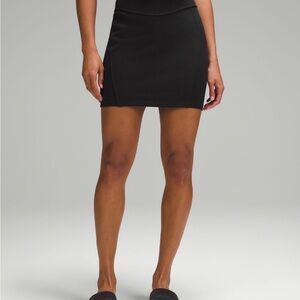 Lululemon Athletica Black Pencil Skirt